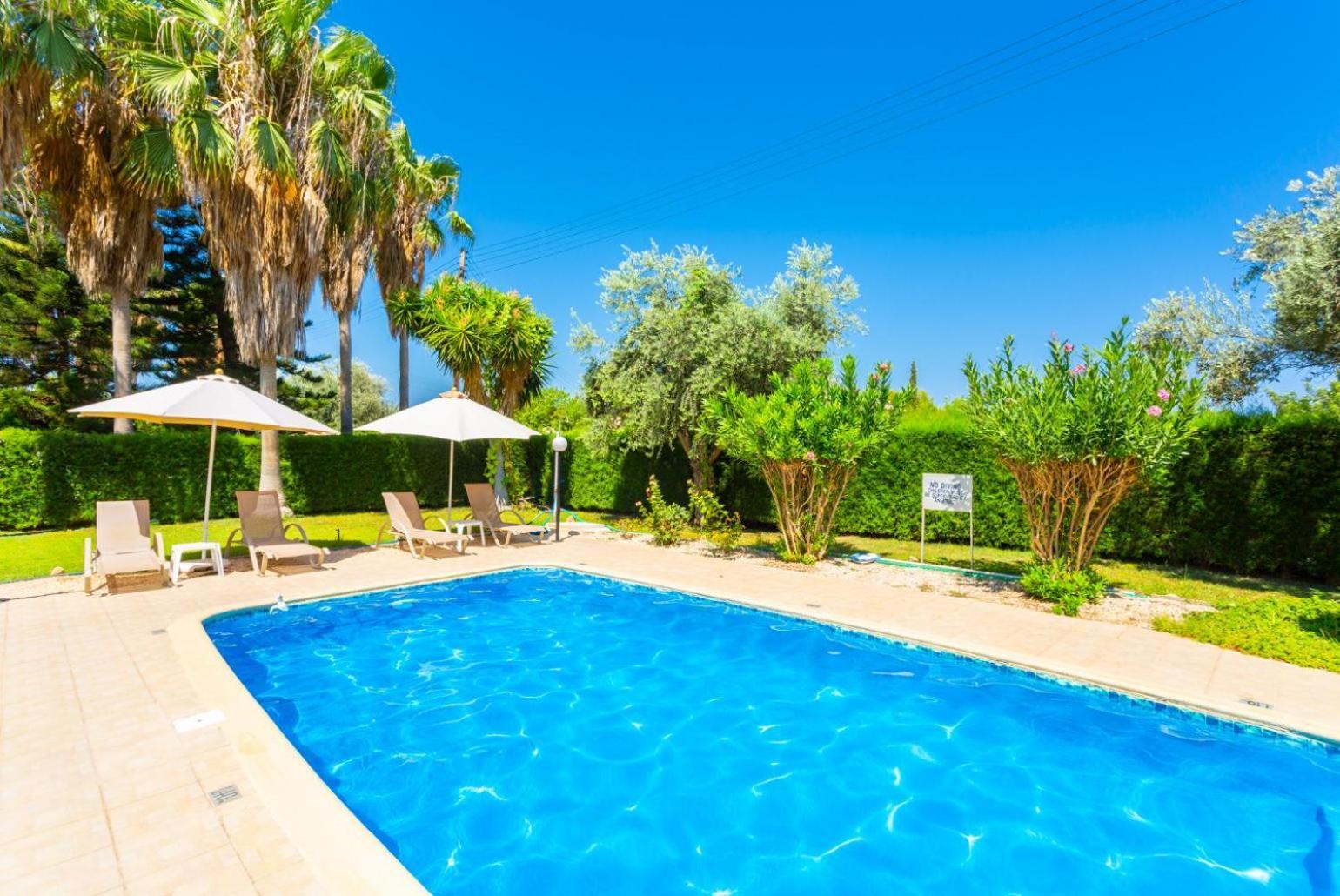 Villa Halima Stefanos Polis Buitenkant foto