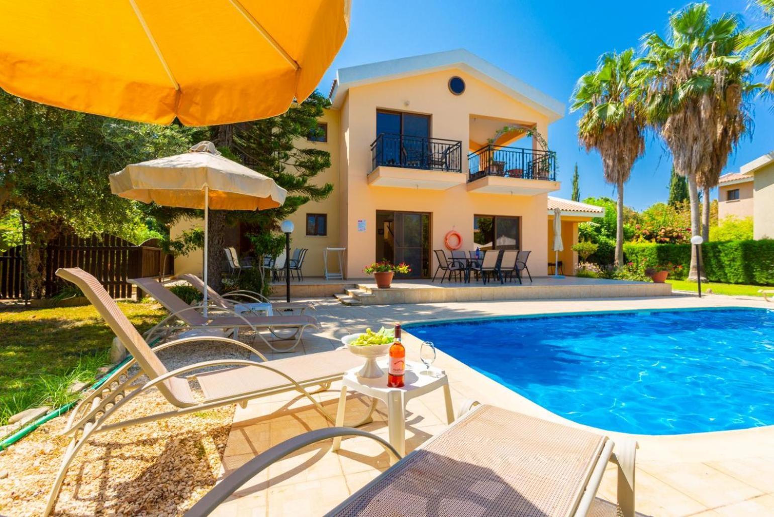 Villa Halima Stefanos Polis Buitenkant foto